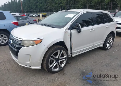 2011 Ford Edge Sport из США, поврежденный, VIN 2FMDK3AK0BBA74612